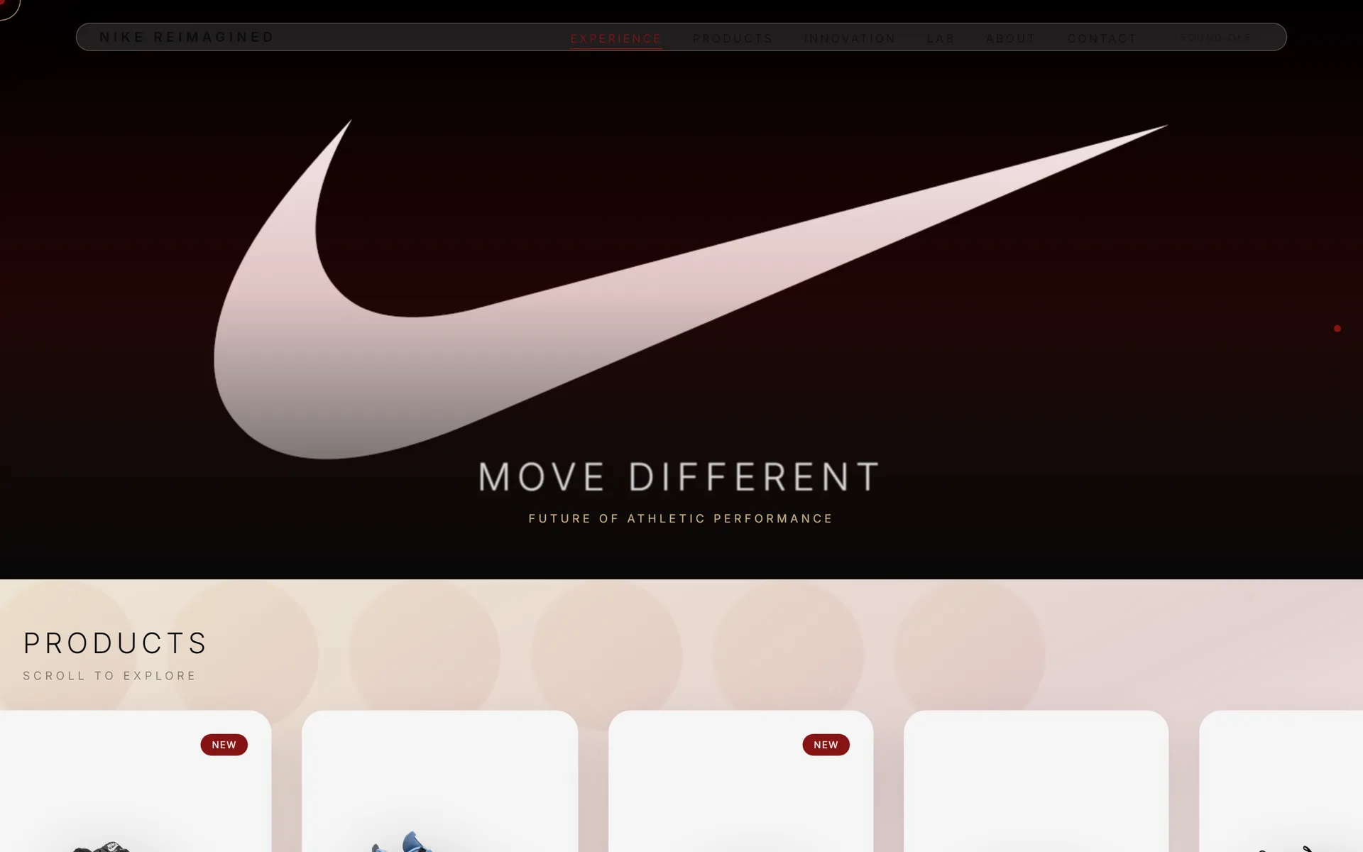 Nike Reimagined project cover